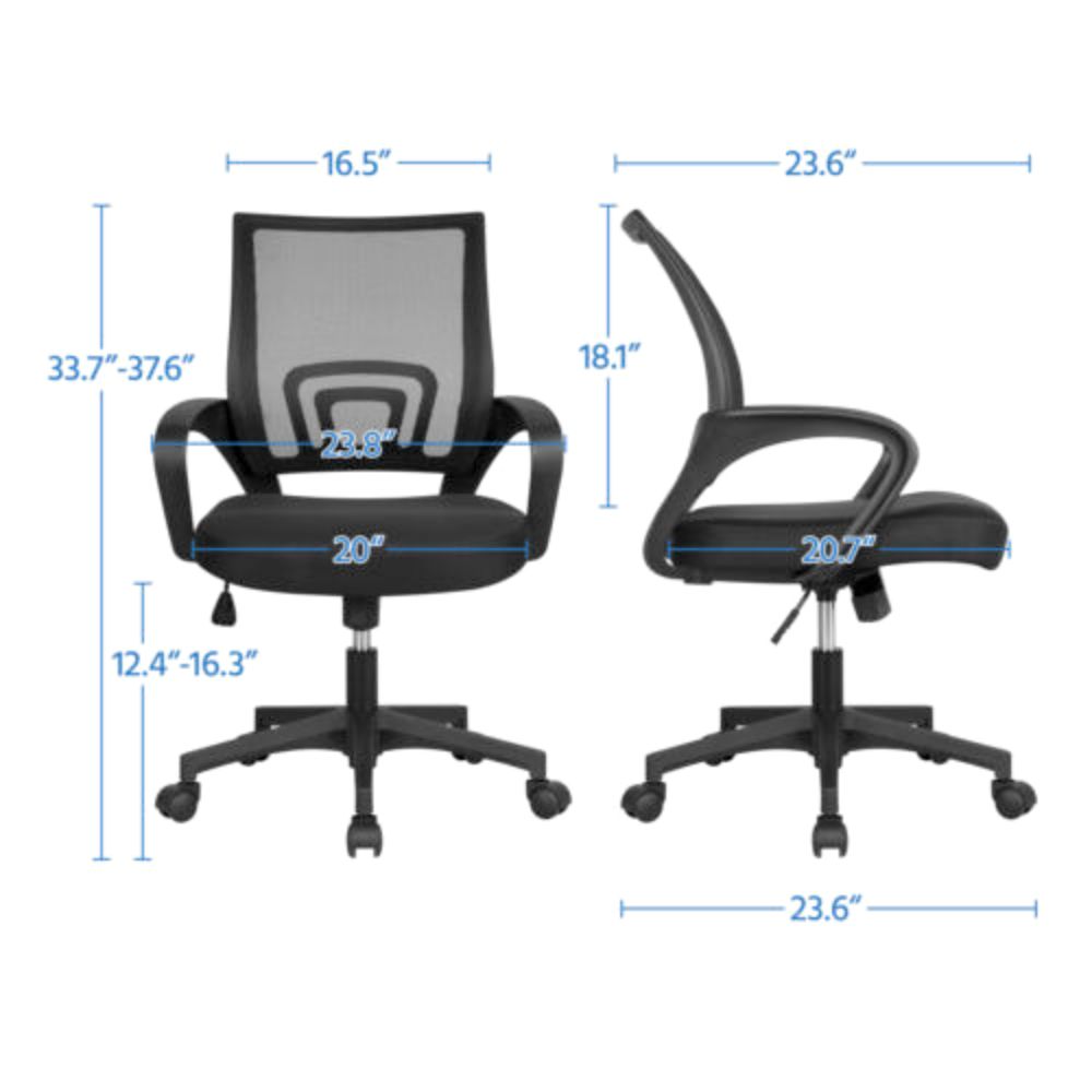 Office Mesh Chair with Lumbar Support