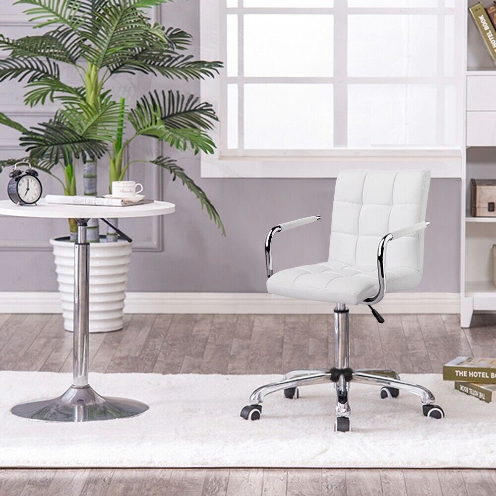 Contemporary Faux Leather Office Chair
