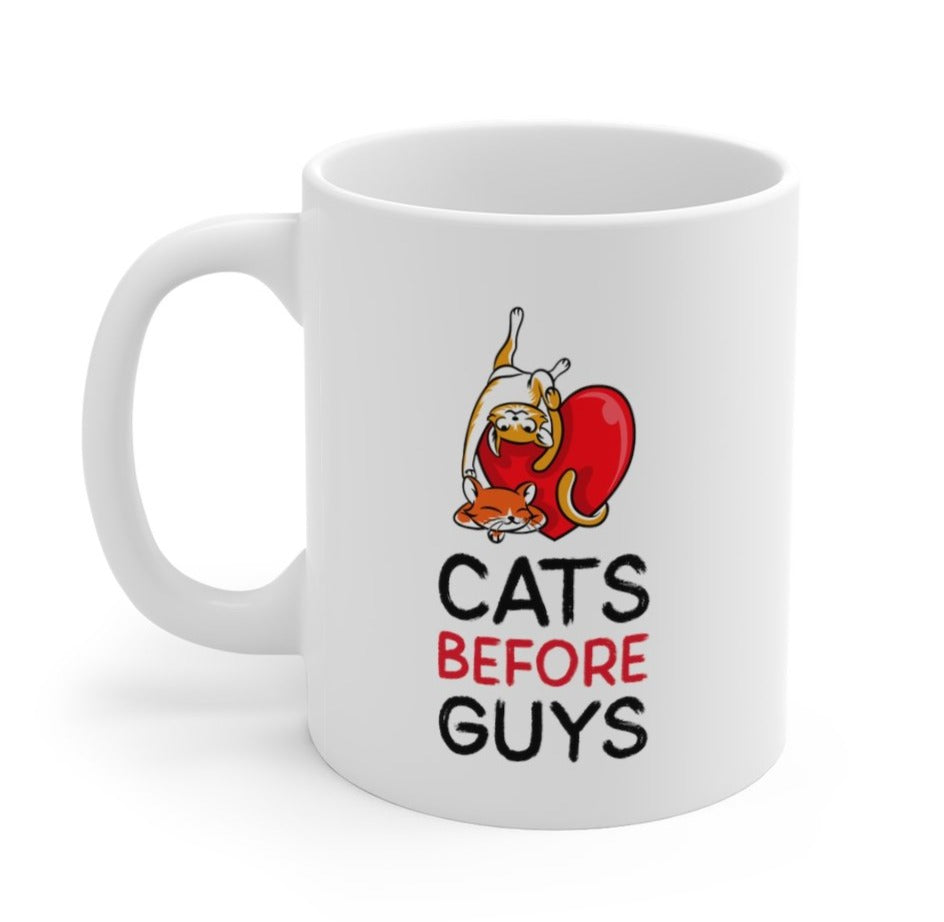 Mug - Prioritizing Felines over Men