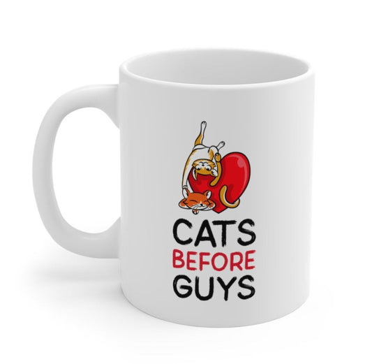 Mug - Prioritizing Felines over Men