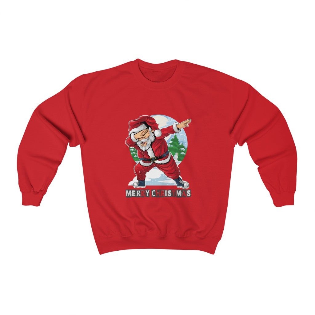 Santa Dabbing Men's Crewneck Sweatshirt
