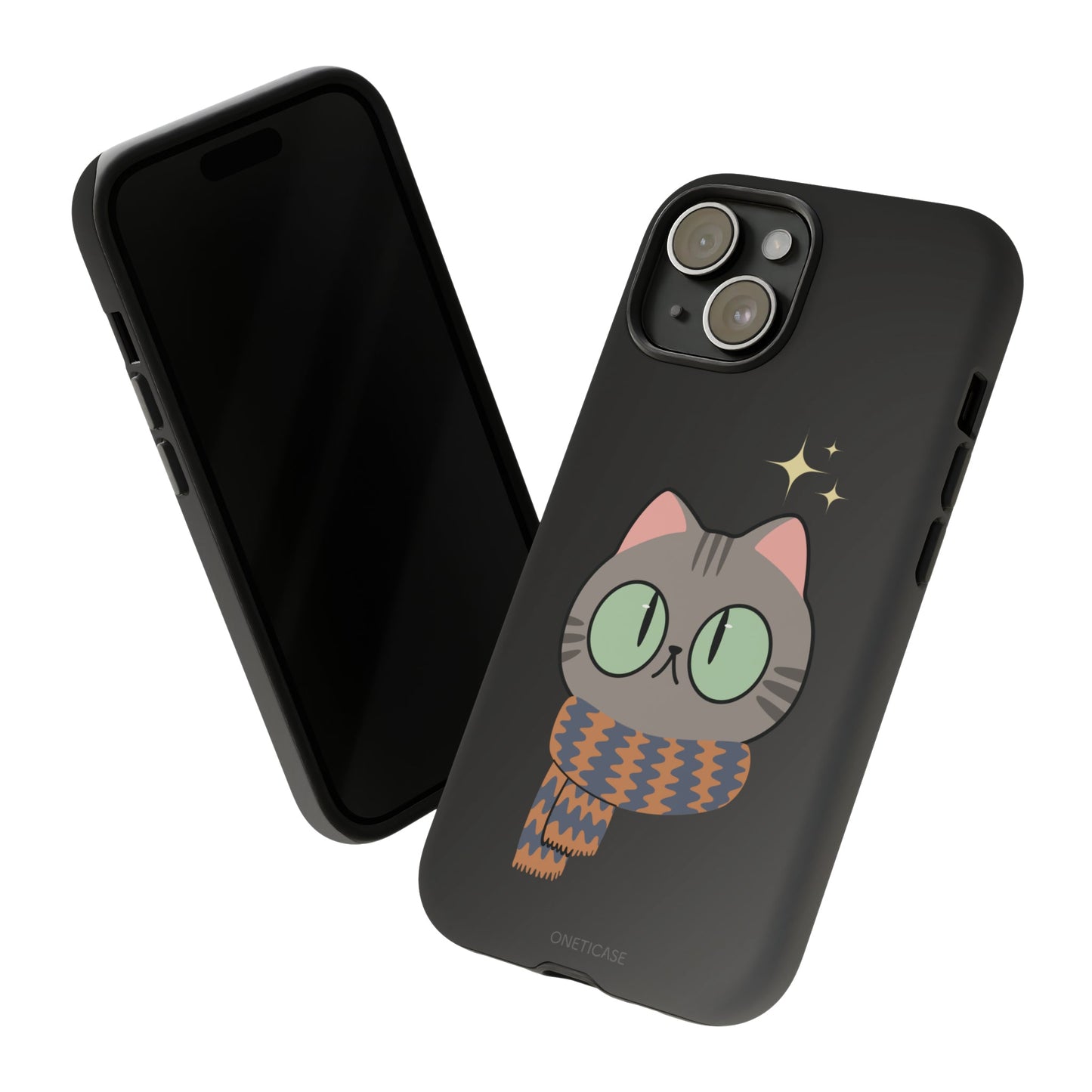 Cozy Feline Tough Cat iPhone Case
