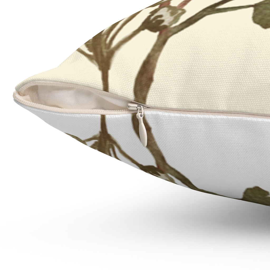 Dual-Sided Garden Blossom Cushion for Stylish Home Decor - Available in 4 Sizes