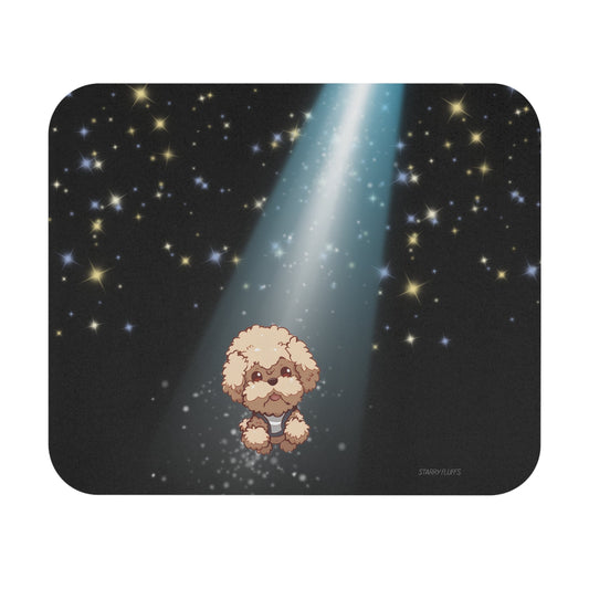 Pookie the Poodle Glowing Mouse Mat by Starry Fluff