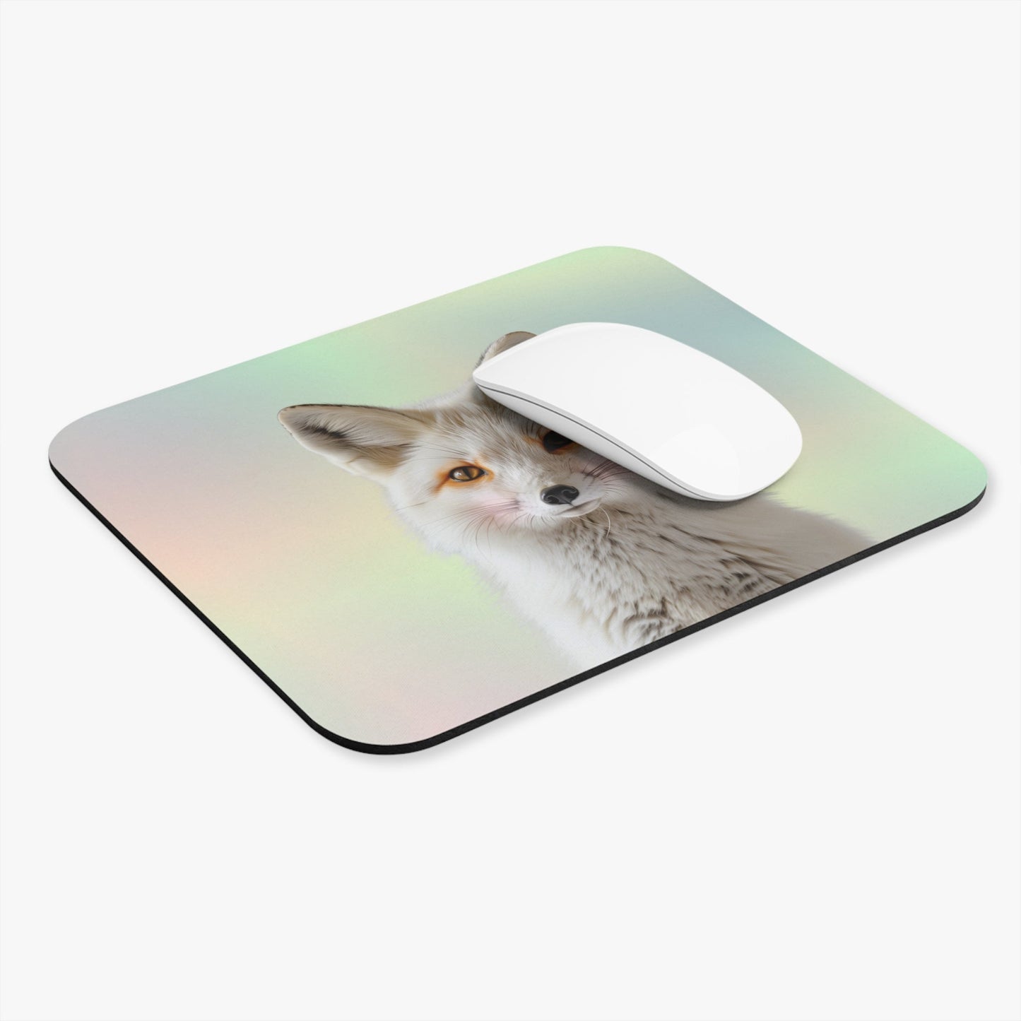 Fox Blush Mouse Pad: Embrace Elegance and Style While Enhancing Your Workspace