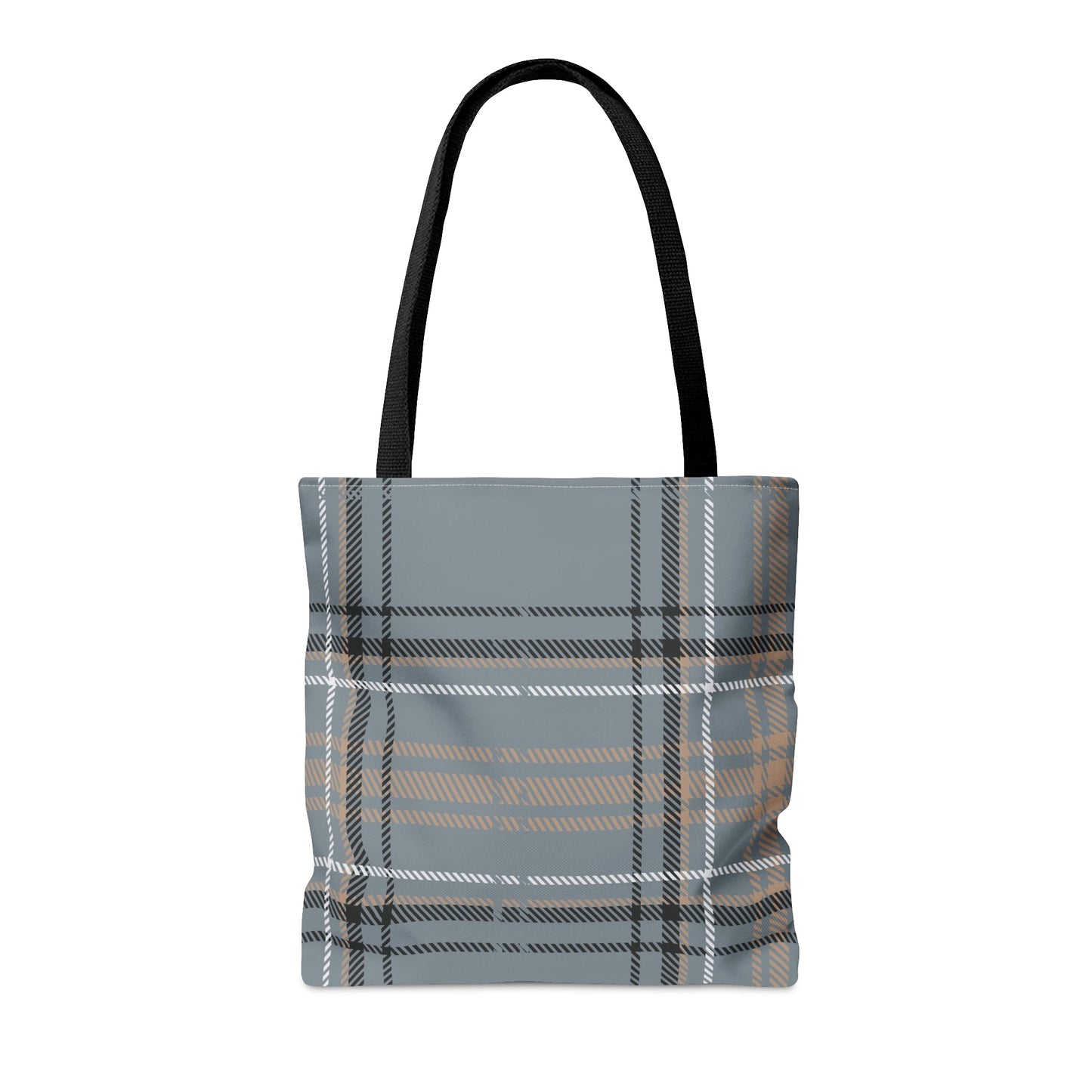 Plaid Gray Shoulder Bag