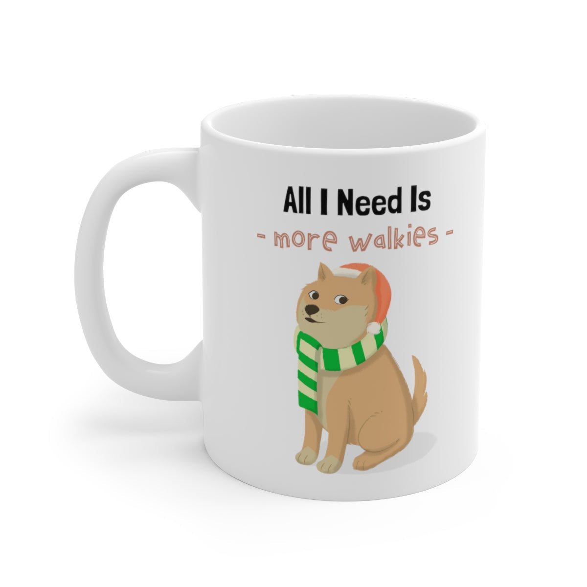 More Walkies Shiba Dog Mug: Embrace the Paw-some Journey!