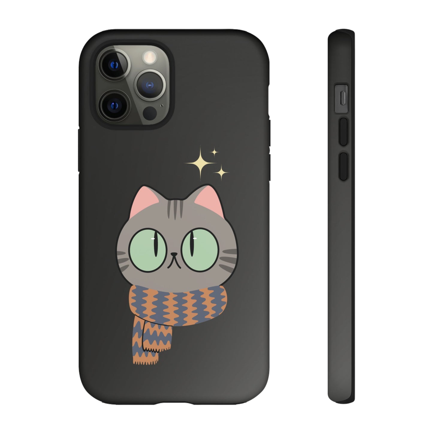 Cozy Feline Tough Cat iPhone Case
