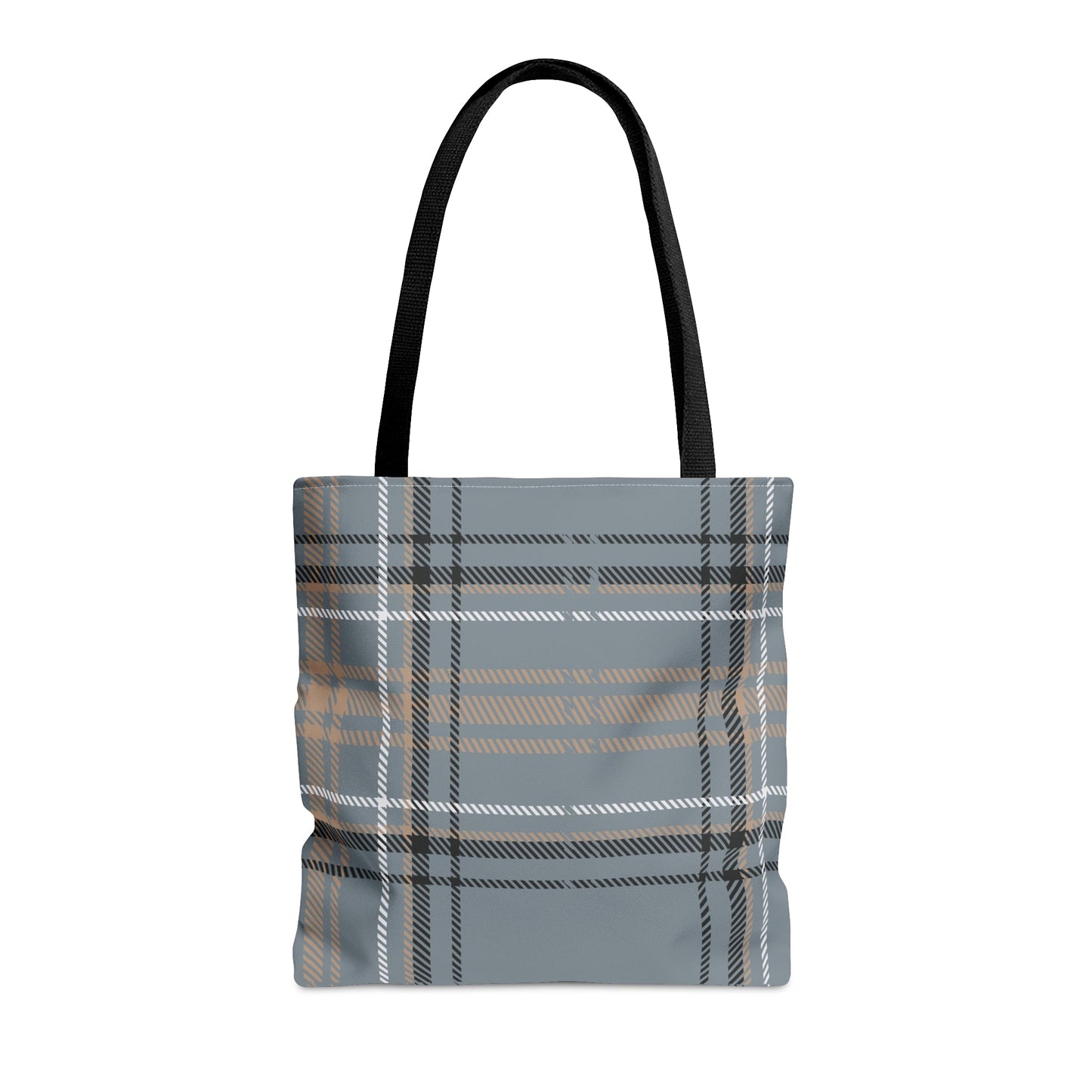 Plaid Gray Shoulder Bag