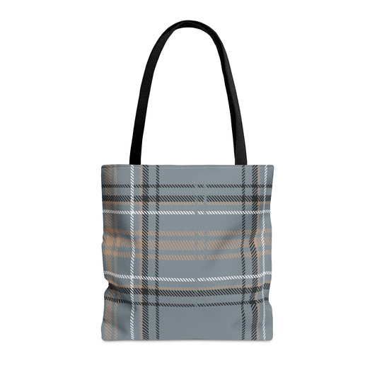Plaid Gray Shoulder Bag