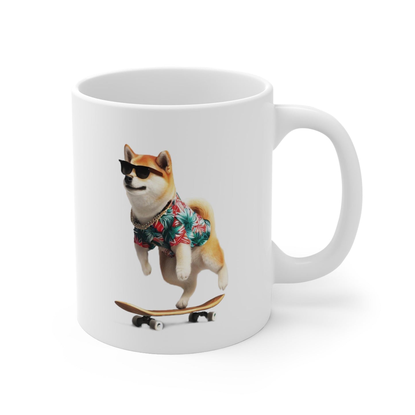 Hawaiian Shirt Shiba Inu Mug
