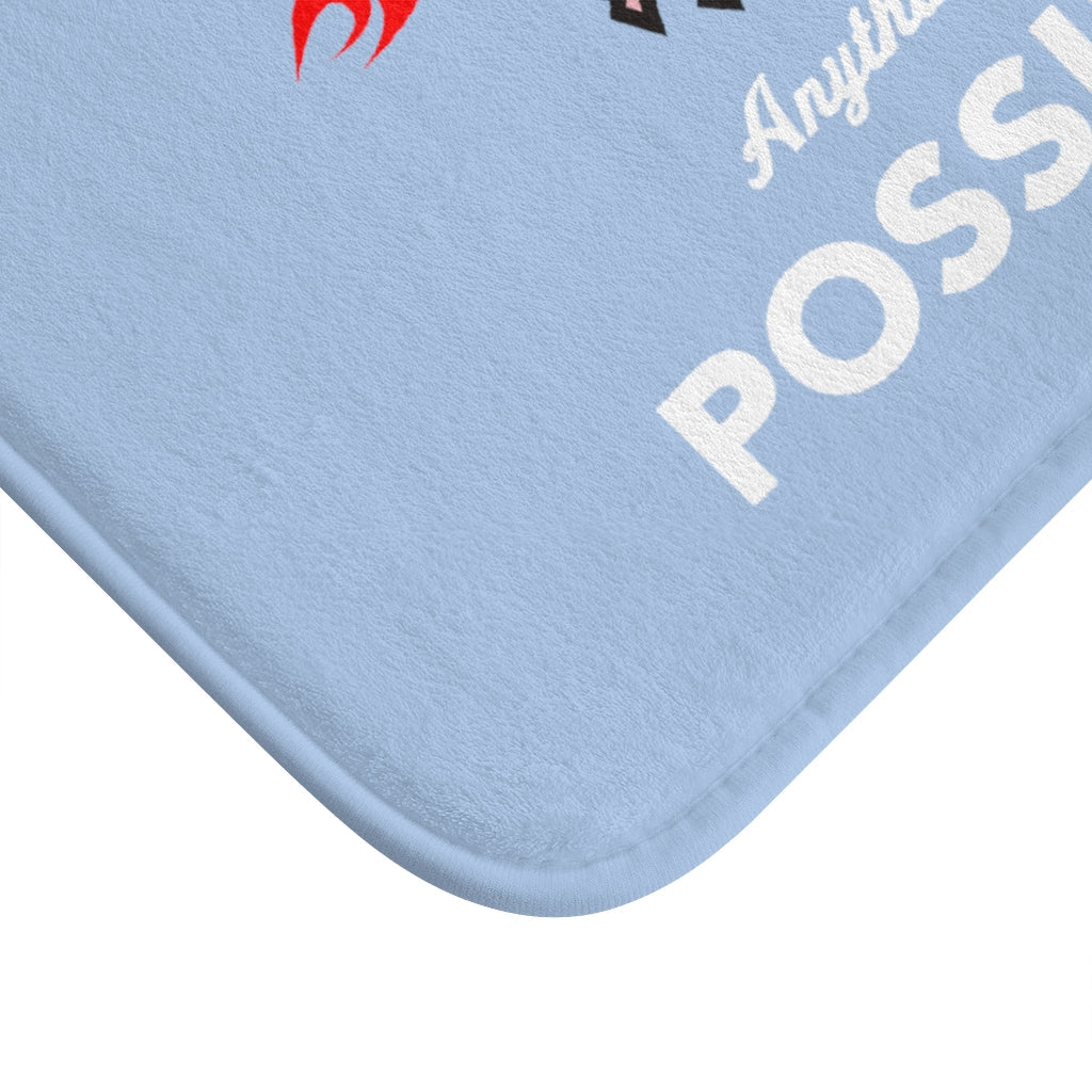 Flying Pig with Rocket Bath Mat - Unleash the Boundless Potential