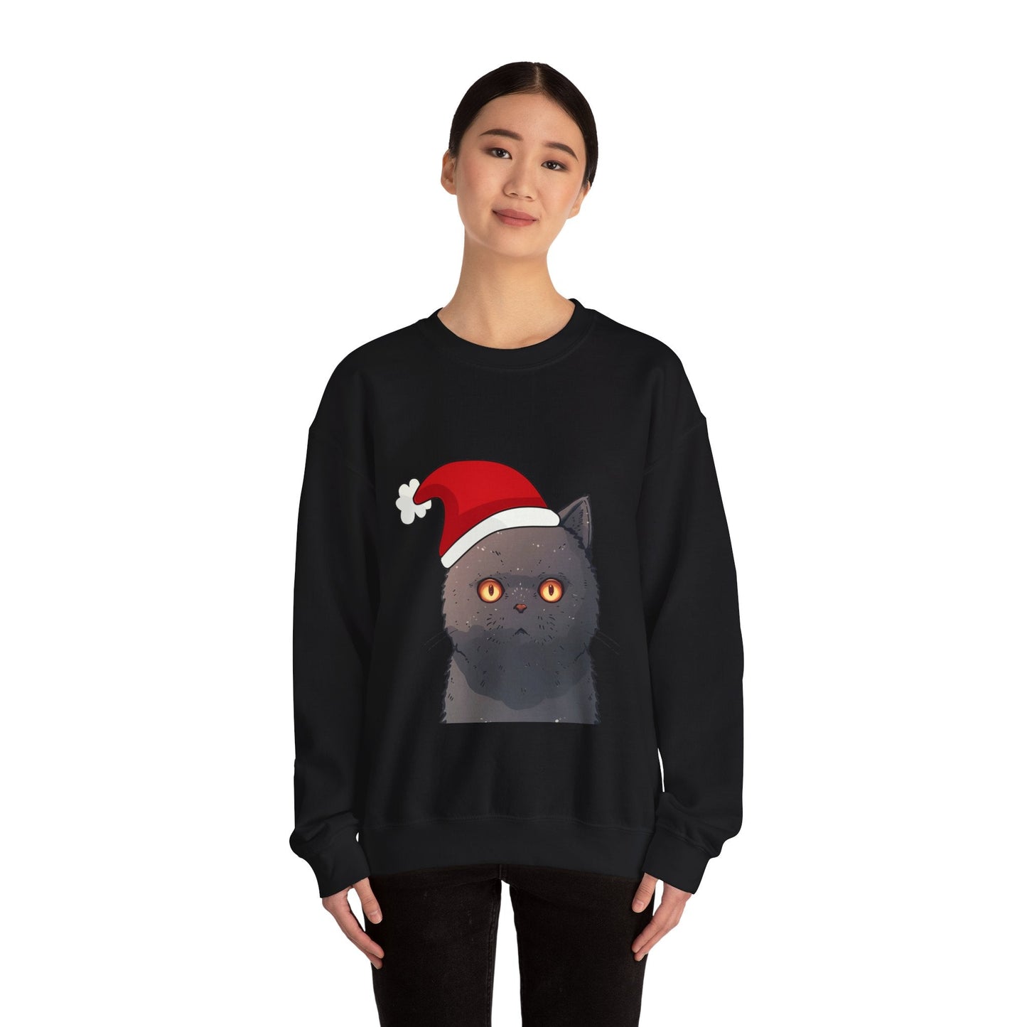 Festive Feline Pullover
