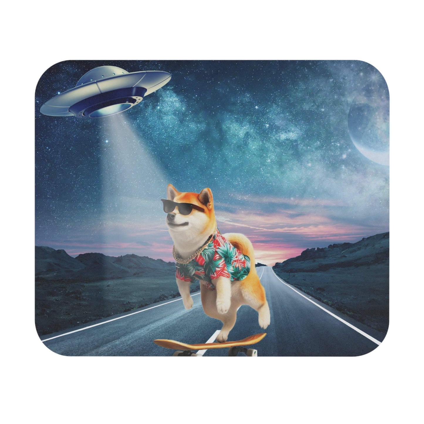 Alien Kidnapping Desk Mat