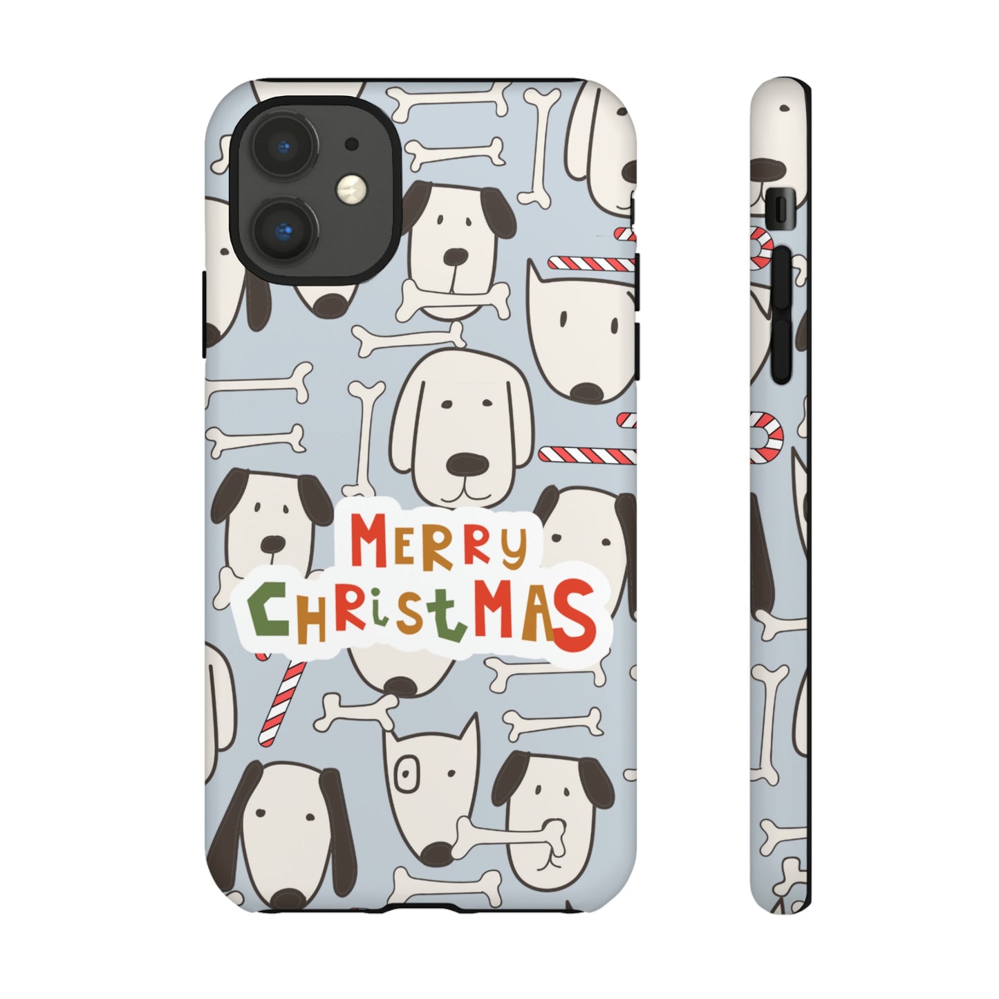 Dog Pattern Festive Holiday Tough Cases