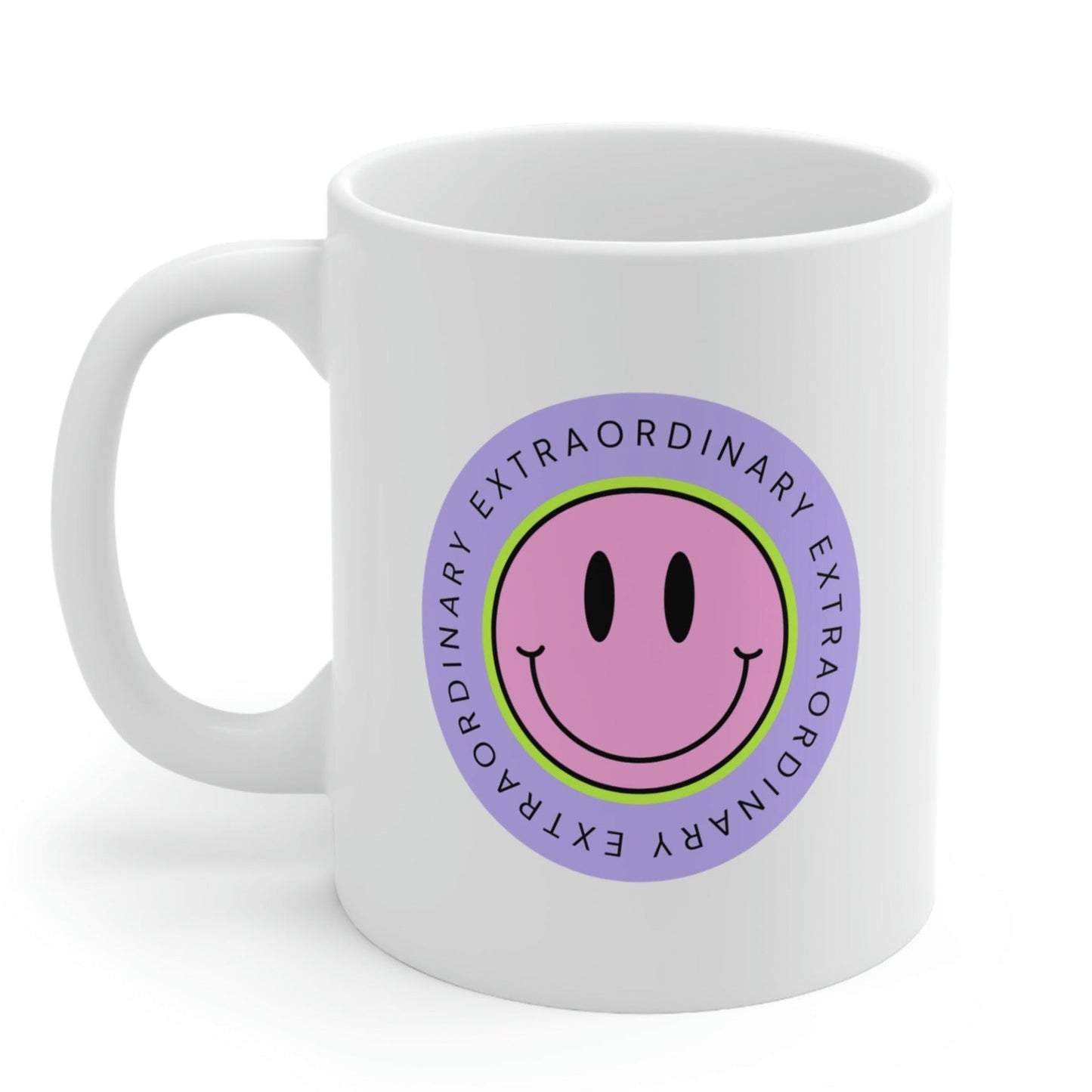 Happy Face Extraordinary Coffee Tea Mug