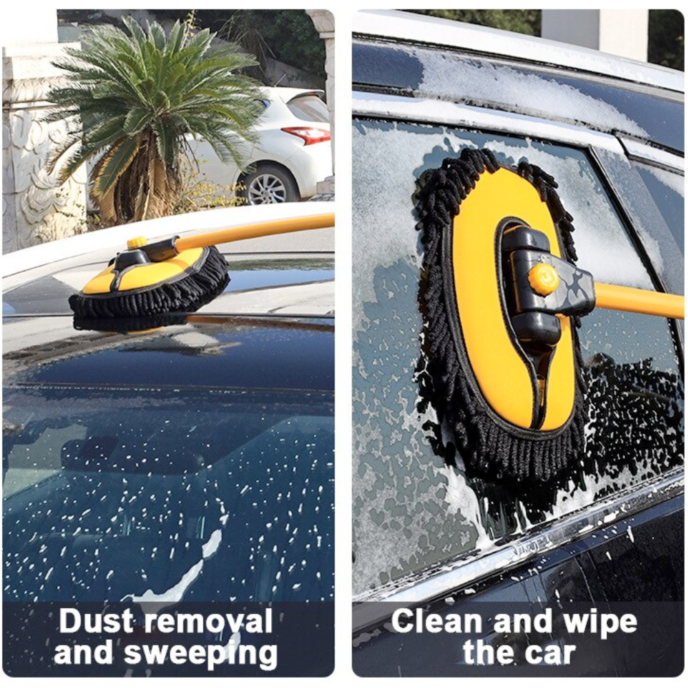 Expandable Microfiber Cleaning Set for Vehicle
