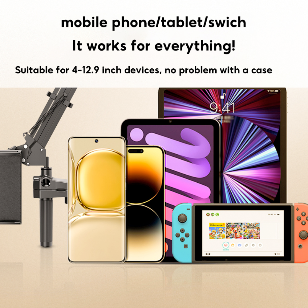 Flexible Holder for Tablets and Phones