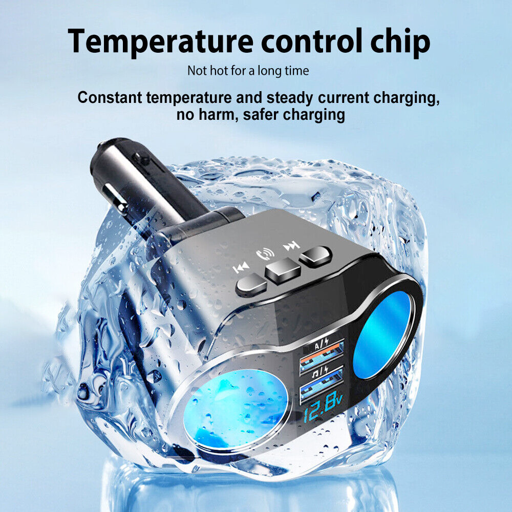 Car Lighter Adaptor with Dual USB Port