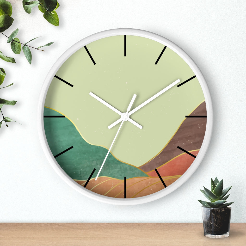 Mountain Serenity Wall Clock