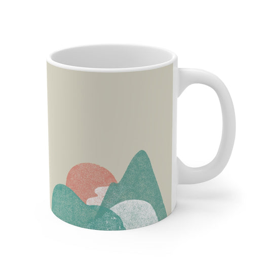Landscape Abstract Mug for Coffee and Tea