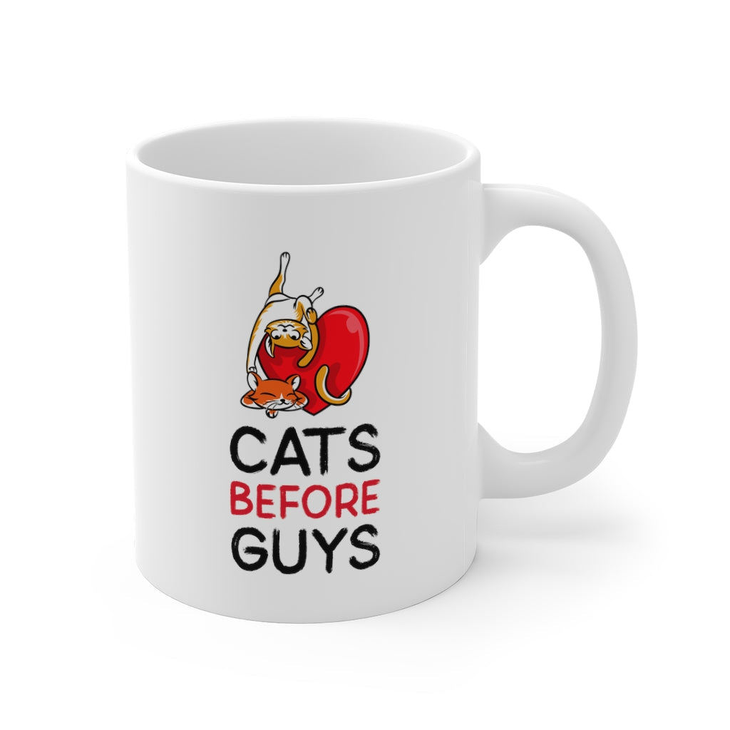 Mug - Prioritizing Felines over Men