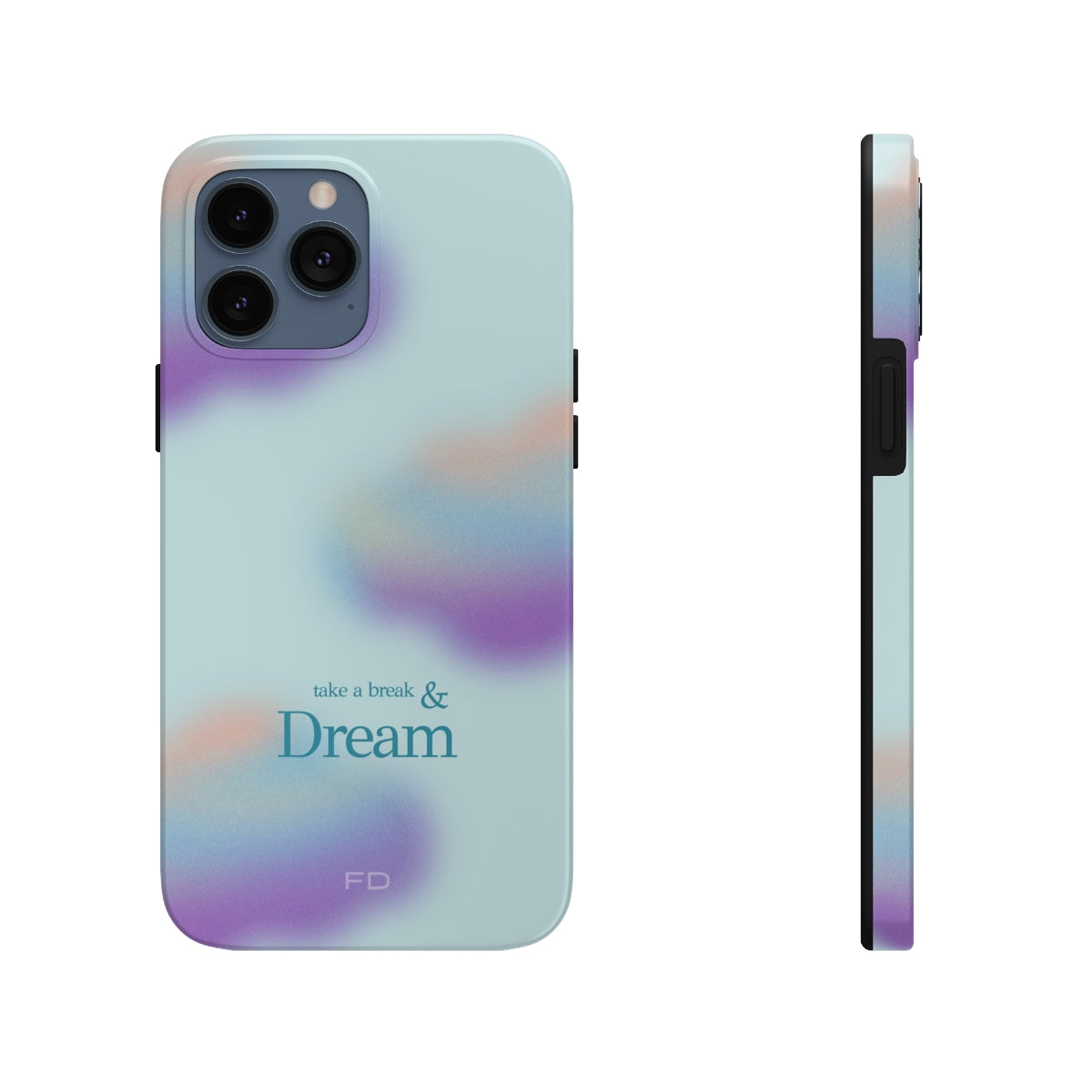 Dreamy Touch Case for iPhone with Wireless Charging: Take a Moment to Relax