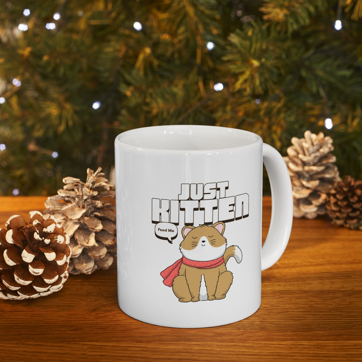 Cat Lover's Delight Novelty Kitten Mug