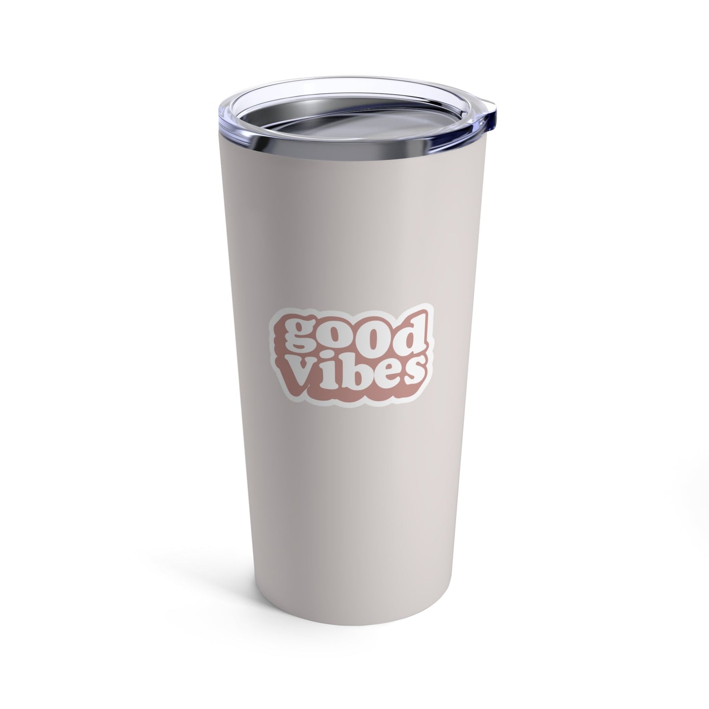 Pink Tumbler 20oz for Positive Energy