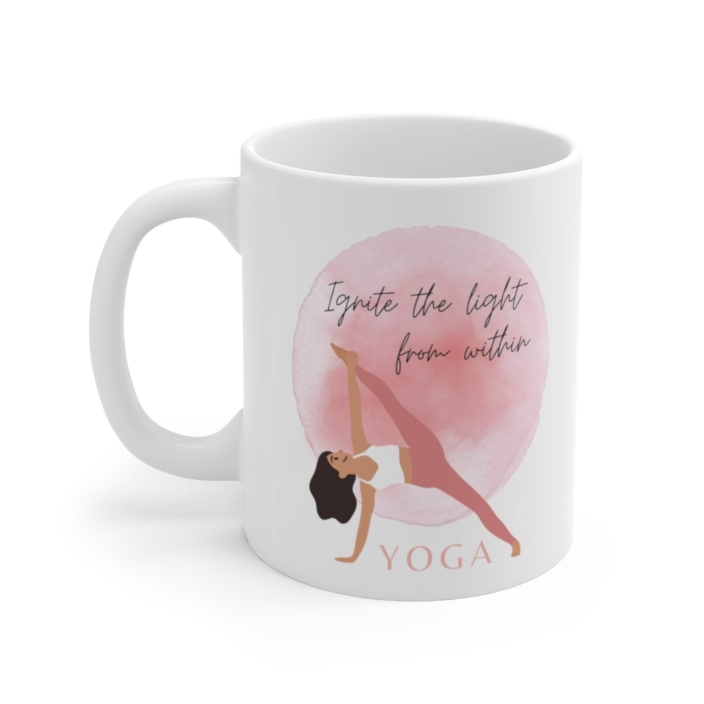Light Up Your Yoga Journey Mug