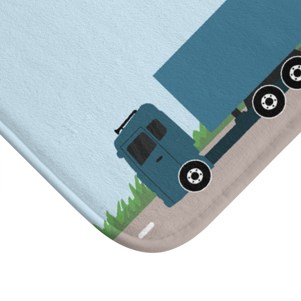 Roadway Truck Bath Mat