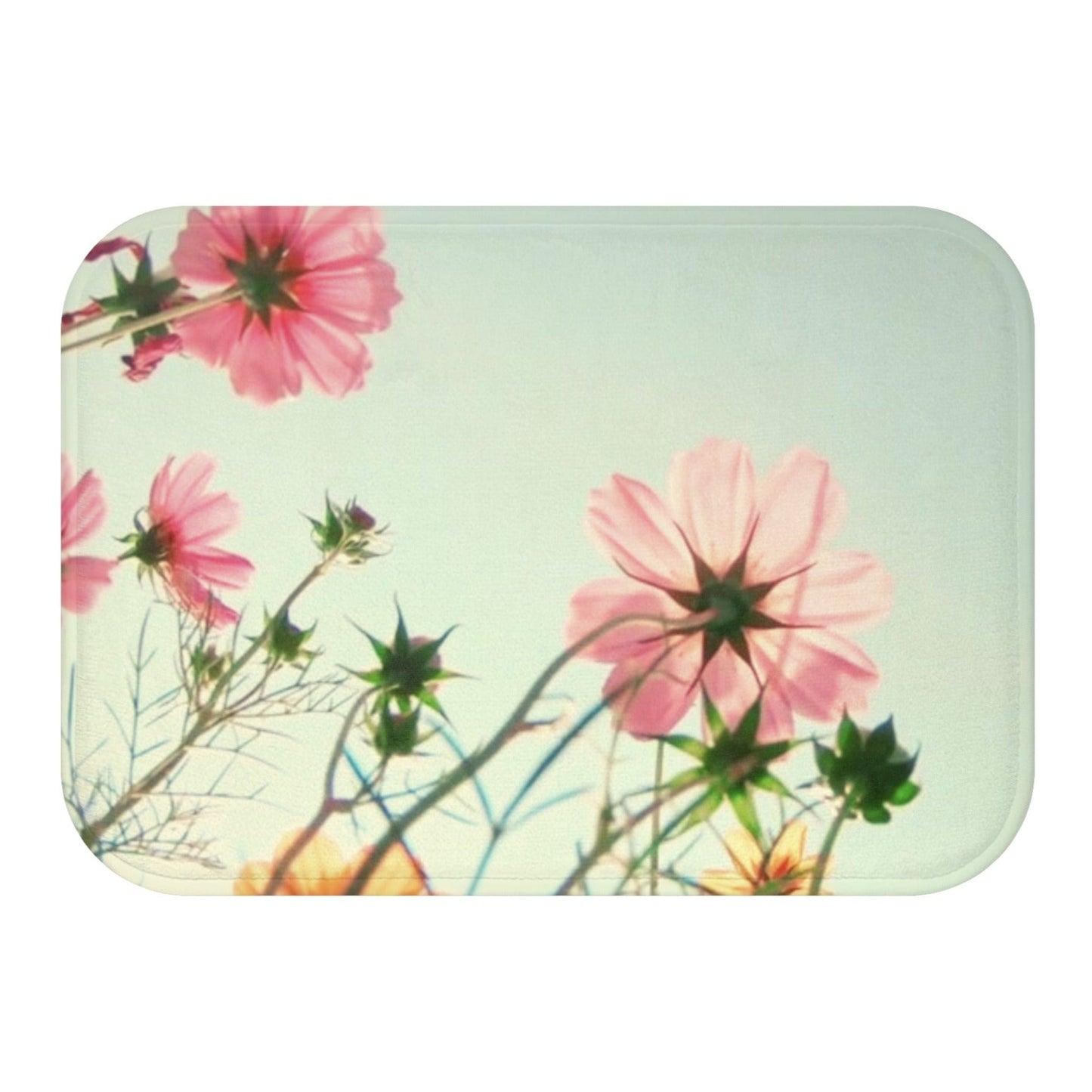 Meadow Blooms Bathroom Rug
