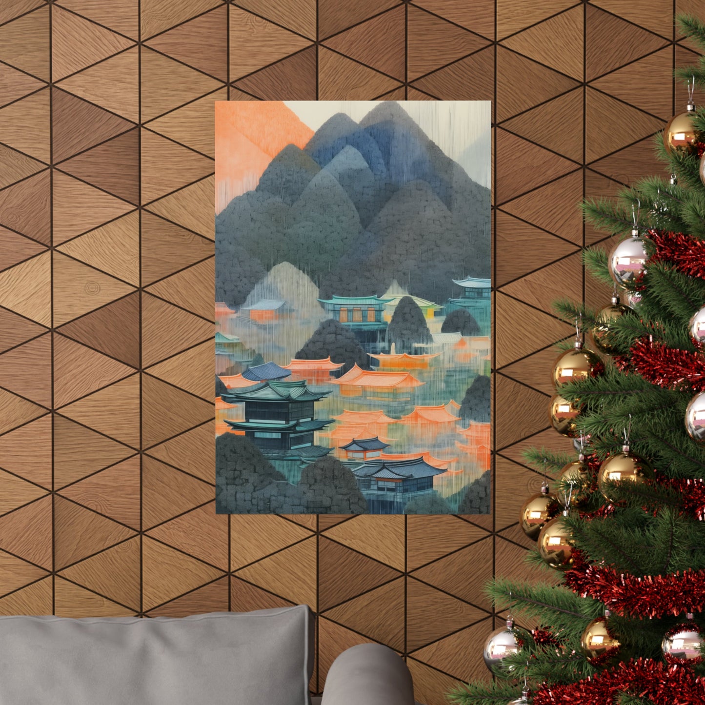 Landscape Art Poster from Japan