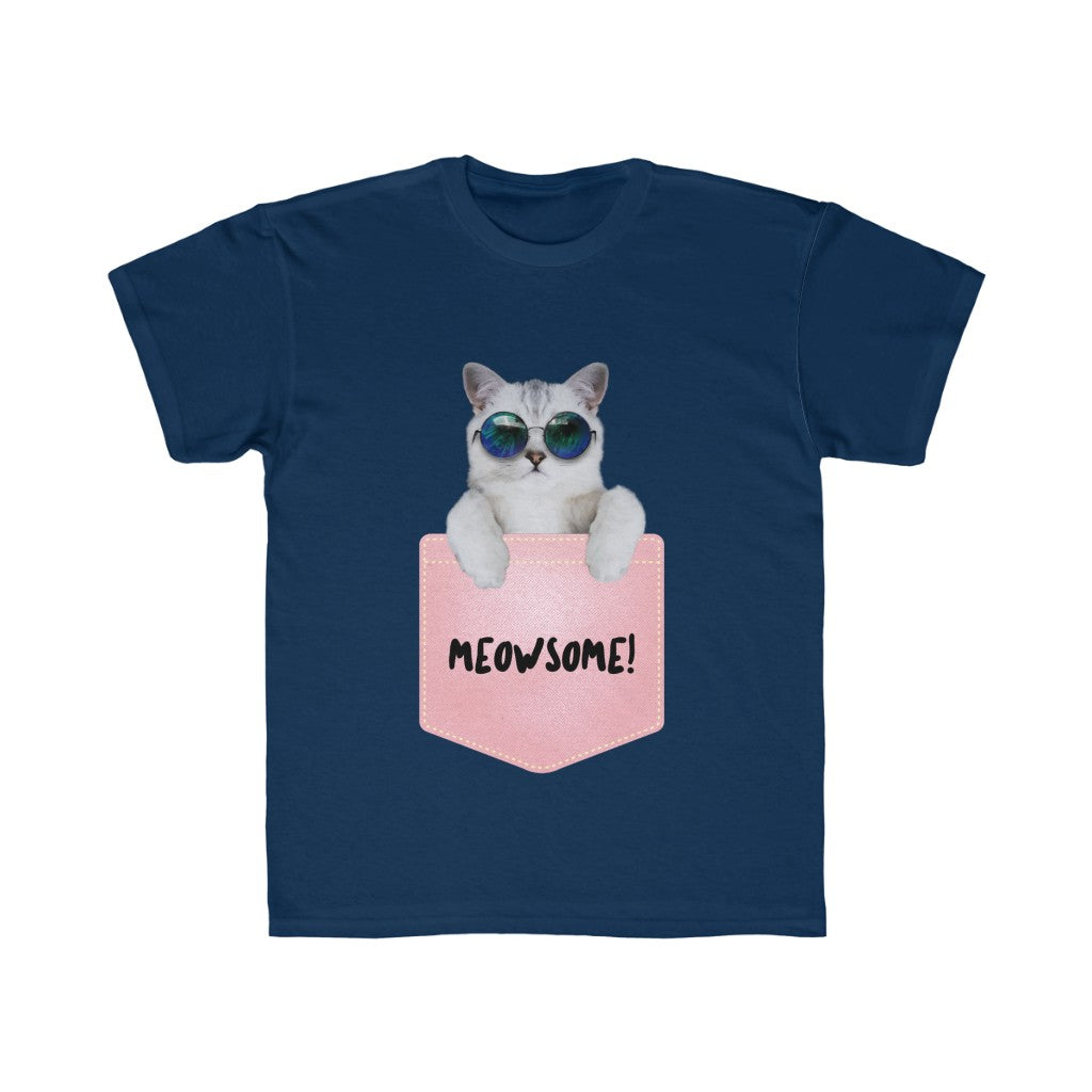 Meowsome T-Shirt for Little Girls