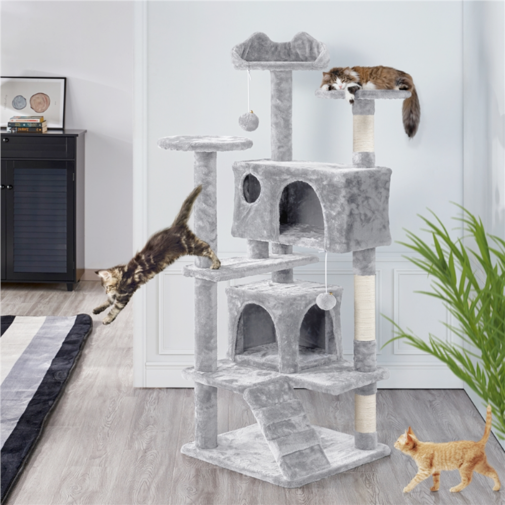 Sisal Rope Cat Tower for Climbing