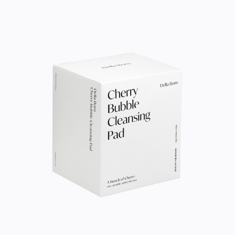 Korean Della Blossom Bubble Facial Cleansing Pads