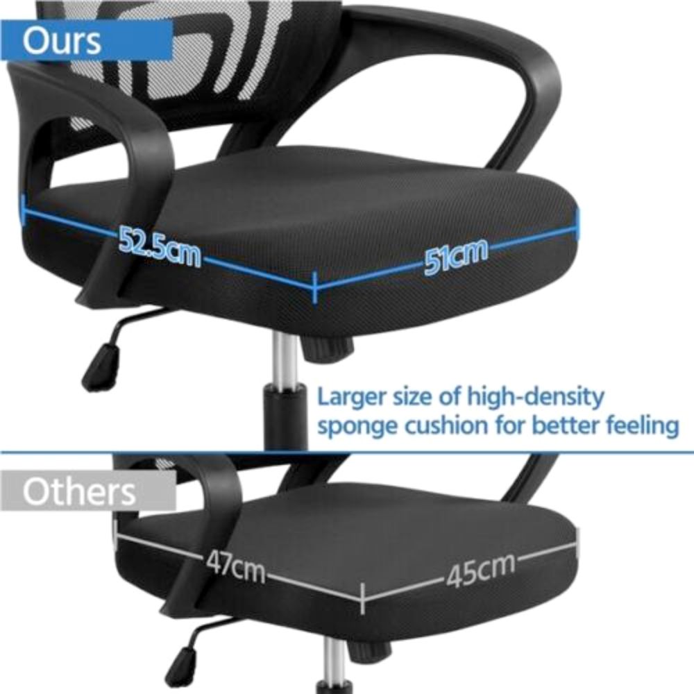Office Mesh Chair with Lumbar Support
