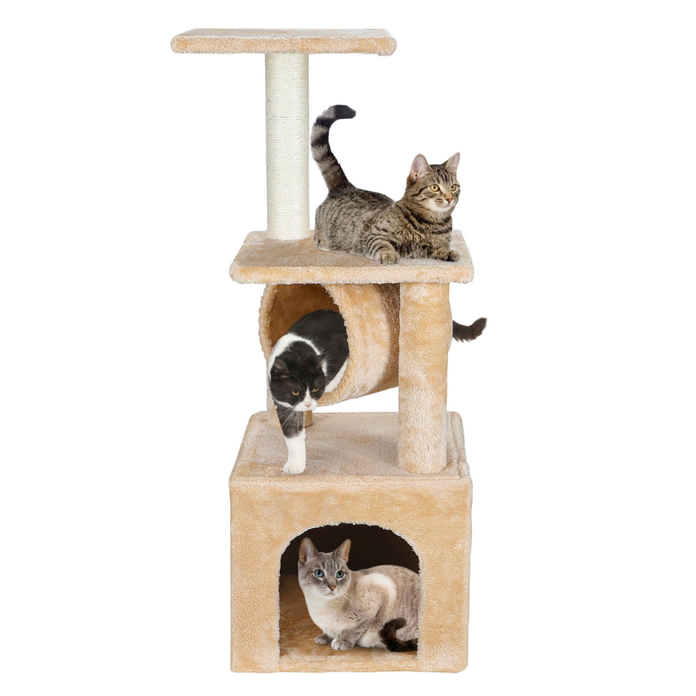 Scratching Post: A Tower for Cats to Climb and Lounge In