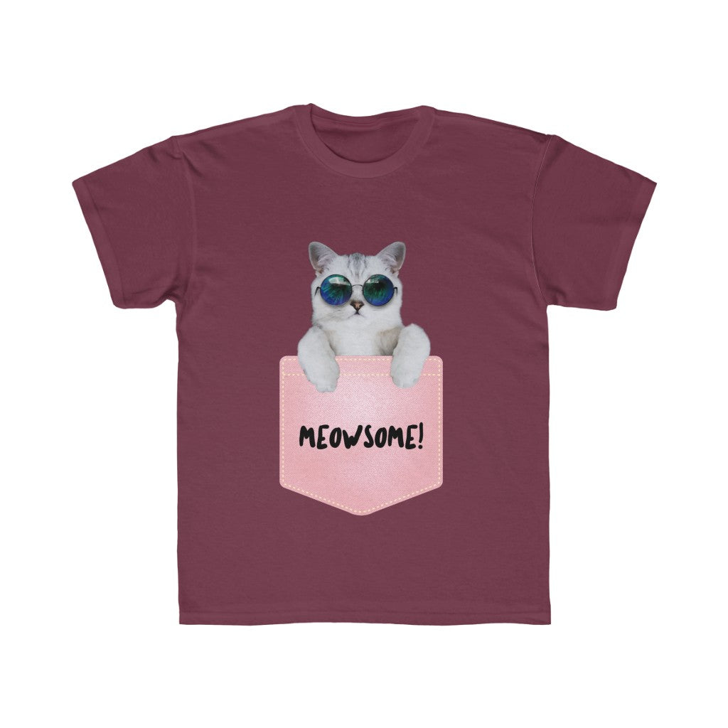 Meowsome T-Shirt for Little Girls