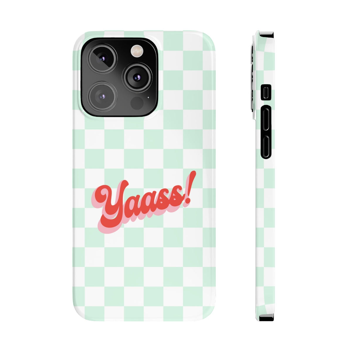 Slim Retro iPhone 14, 14 PRO, and 14 PRO MAX Cover by Yaass