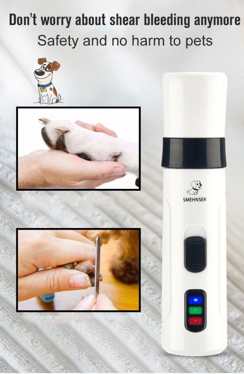 Pet Nail Trimmers: The Ultimate Wireless Grooming Solution for Your Furry Friend