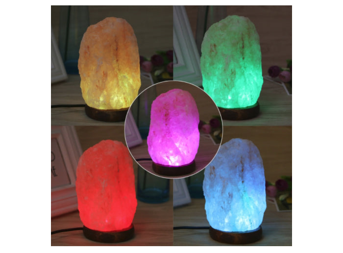 USB Himalayan Salt Night Lamp - Organic Light Source