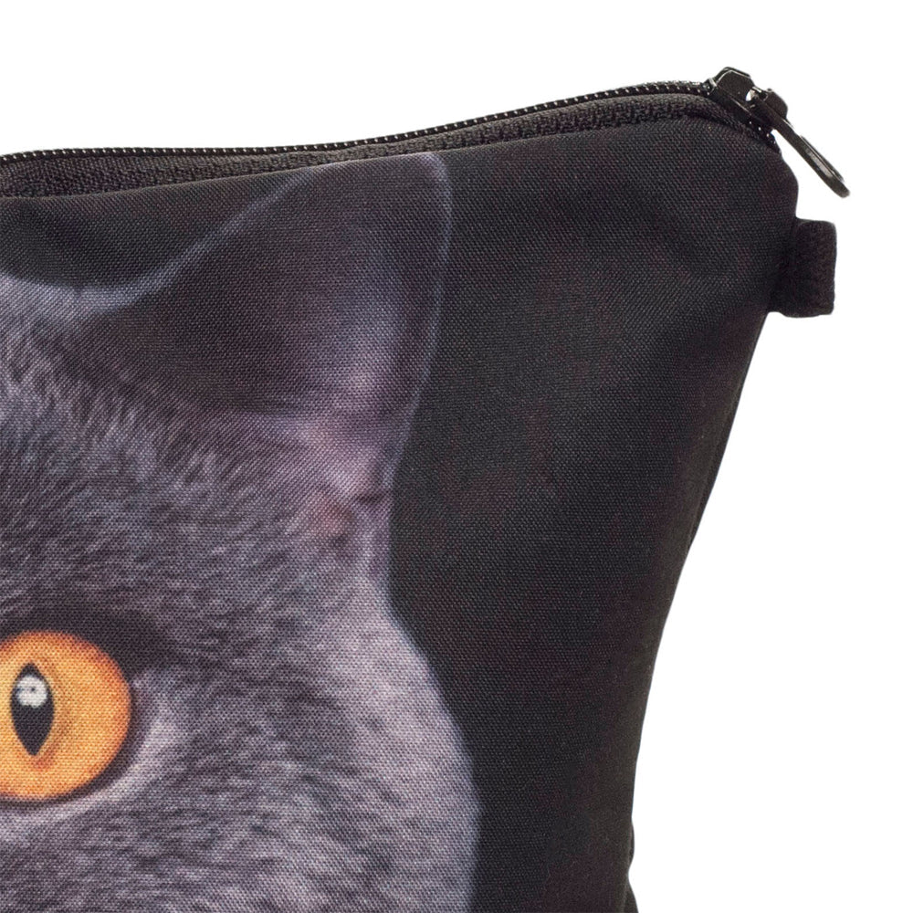 Cute Feline Cosmetics Holder Pencil Bag