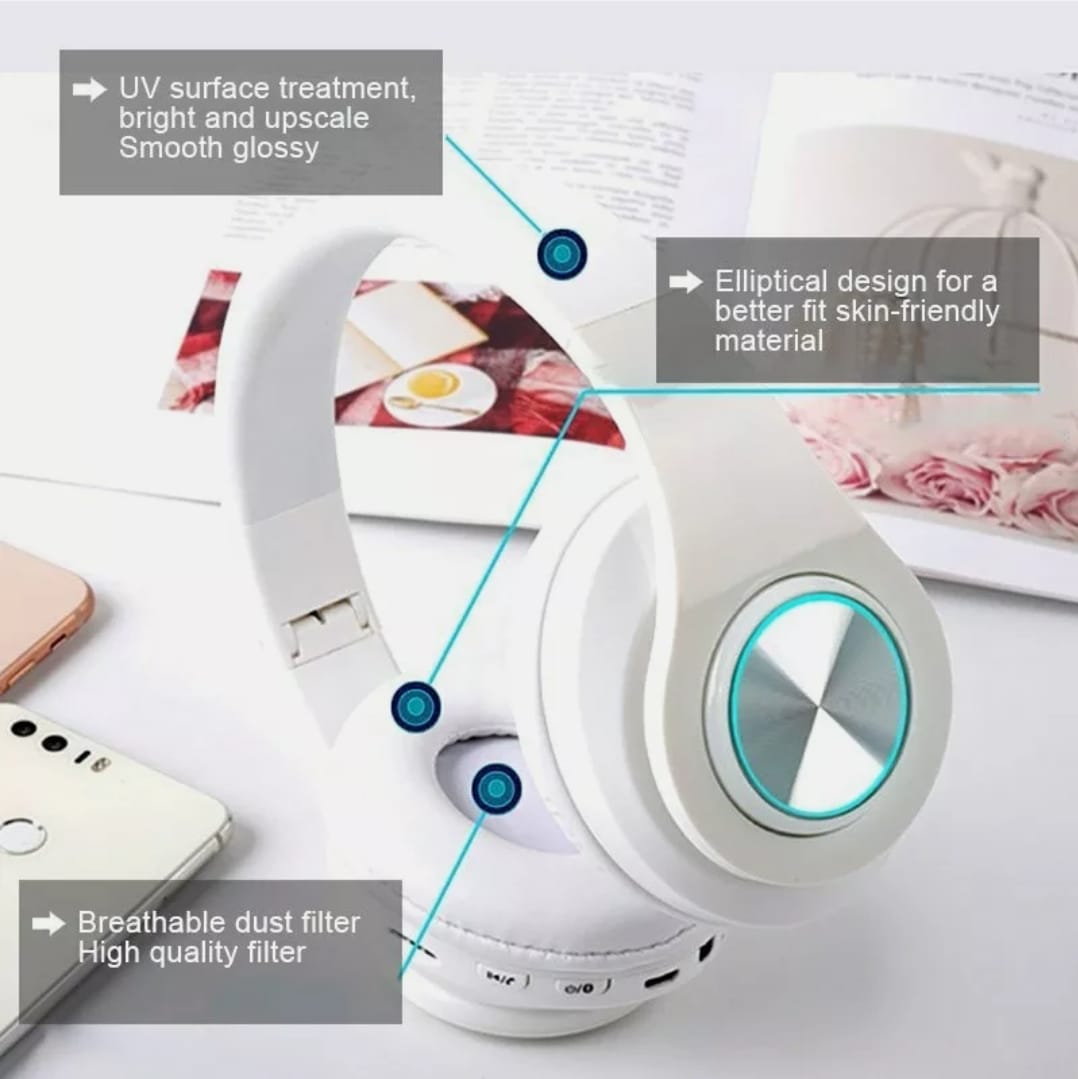 Dragon Z10 Bluetooth Headphones with Color Changing Feature