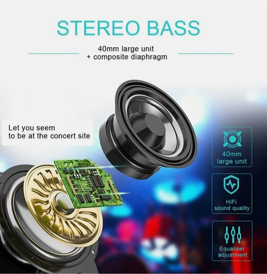 Dragon Z10 Bluetooth Headphones with Color Changing Feature