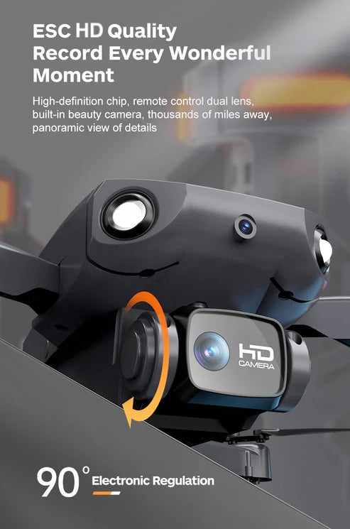 Smart Dual Camera Drone with Optical Flow Technology - Ninja Blade Z