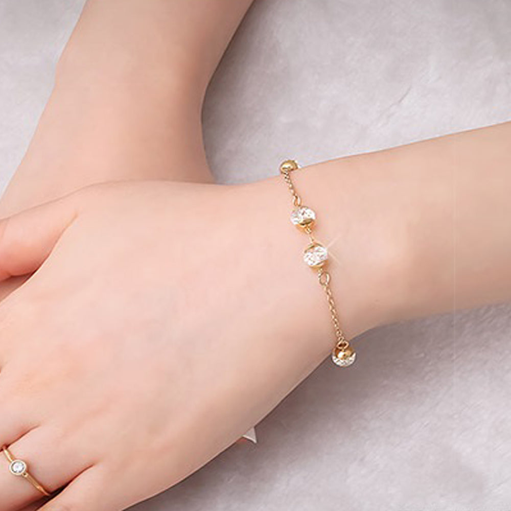 14K Gold Plated Madison Chain Bracelet