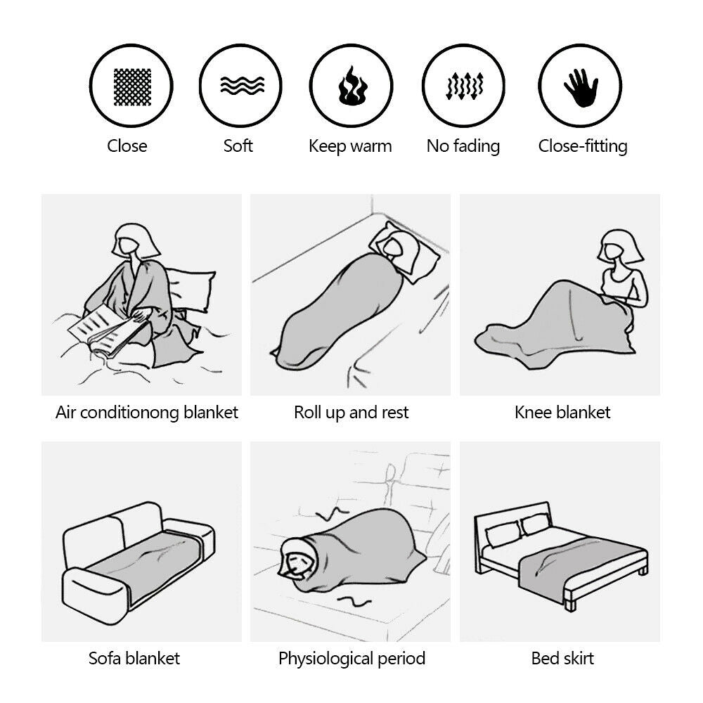 Cozy Faux Fur Blanket for Ultimate Comfort