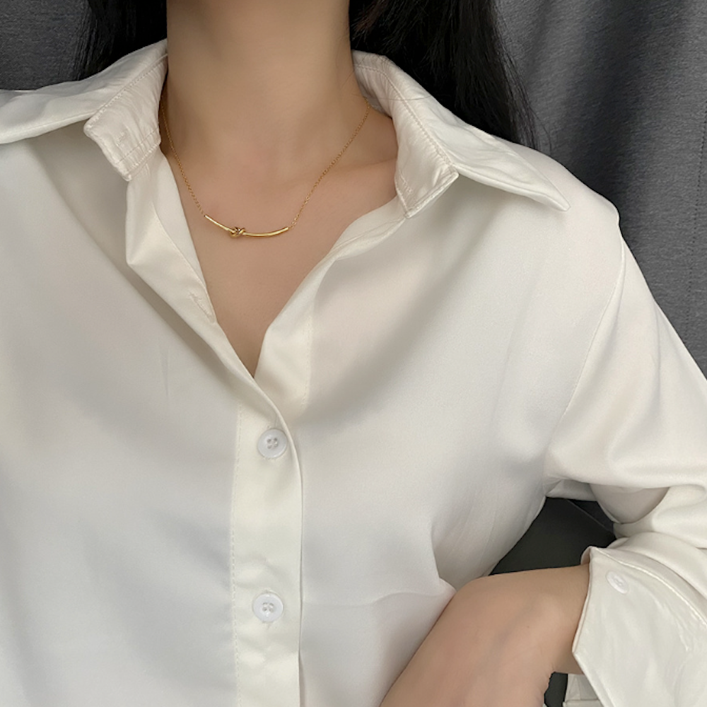 Knot Tying Necklace for Women