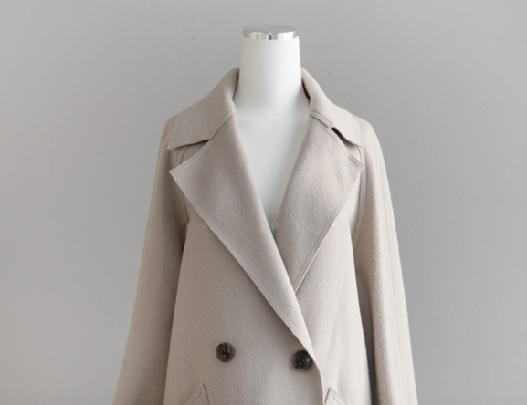 Long Belted Women's Coat